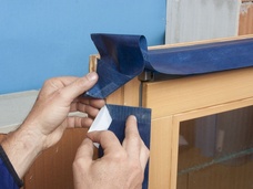 3 binnen: Uiteinden verlijmen (metselwerkbouw)