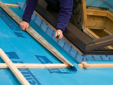 12. Montage van een waterafstoter