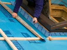 12. Montage van een waterafstoter