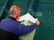 3. Vlies opleggen