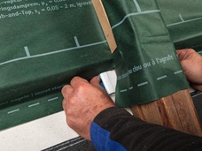 4. Patch vooraf vastzetten