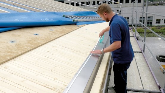 1b. Alternatief: beplakken met ORCON MULTIBOND