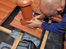 3. Ventilator met manchet opleggen