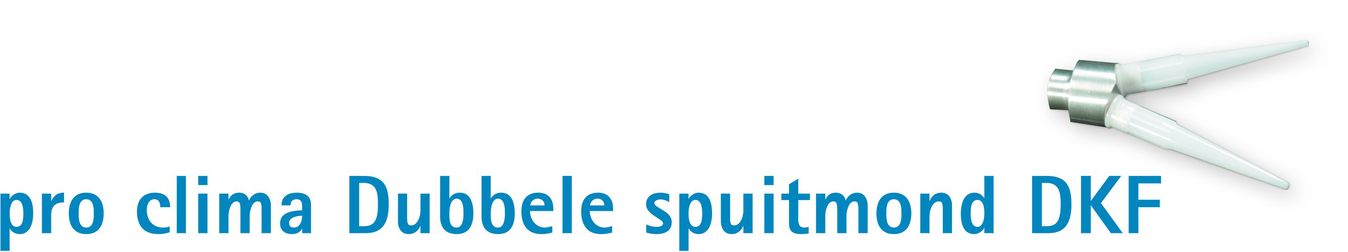 Dubbele spuitmond DKF