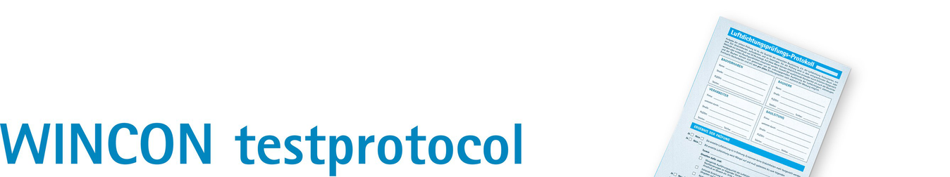 WINCON testprotocol